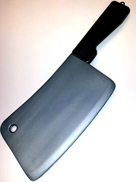 *Butchers Meat Cleaver Costume Accessory, 16in Weapon, Prop - Halloween