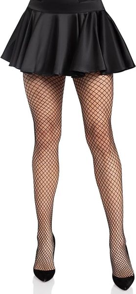 *Black Fishnet Stockings, Pantyhose Costume Accessory, Women's - After Halloween Sale