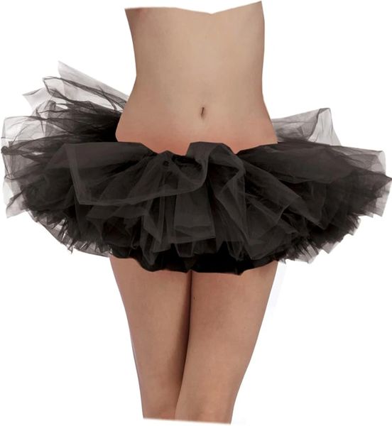 *Black Tutu Costume Accessory, Women's - Halloween