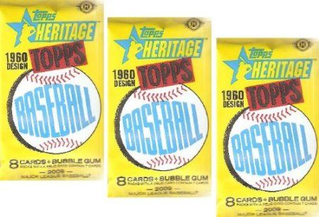 Rare - BOGO SALE - 2009 Topps Heritage Baseball Cards - 8 cards