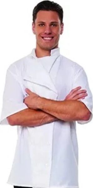 *Famous Reality TV Star White Chef Shirt Costume, Men's Medium - Halloween