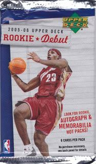 Rare - BOGO SALE - 2005-06 Upper Deck Basketball Rookie Debut Cards - 6 cards
