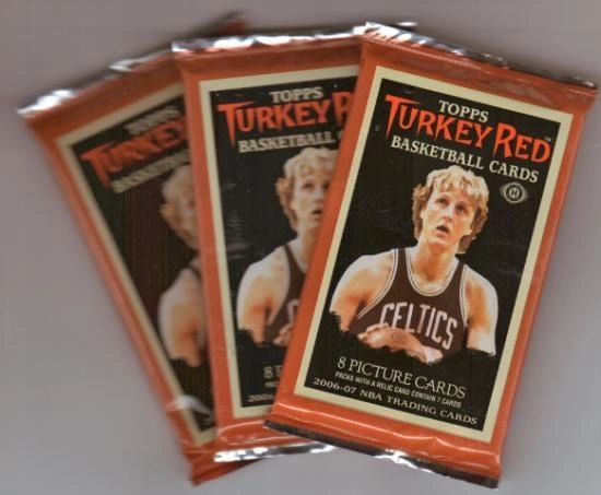 Rare - BOGO SALE - 2006-07 Topps Turkey Red NBA Basketball Trading Cards - 8 cards