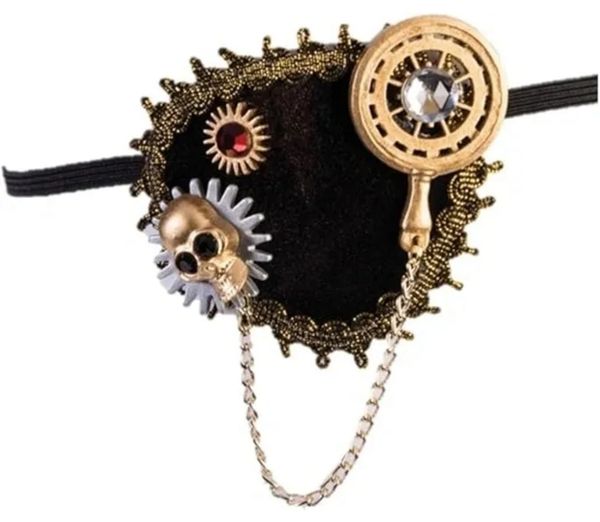 *Steampunk Pirate Eyepatch Costume Accessory - Halloween
