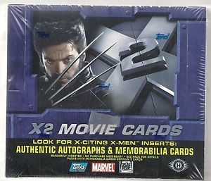 *Rare Topps Marvel X2 Movie Trading Card Pack - 2003