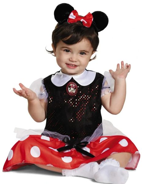 *Disney Minnie Mouse Dress Costume, Infant Girls 12-18 months - Halloween