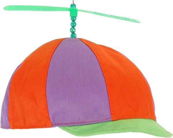 *Alice in Wonderland Tweedledee and Tweedledum Beanie Propeller Hat Costume Accessory - Halloween