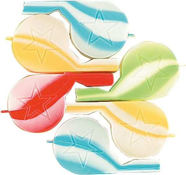 *Swirl Whistle Toy Party Favors