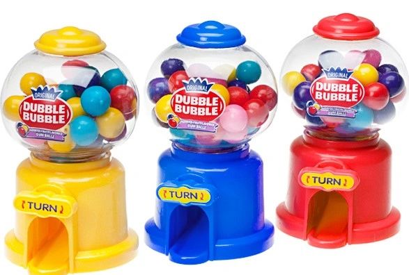 Dubble Bubble Gumball Machine Dispenser-Kosher