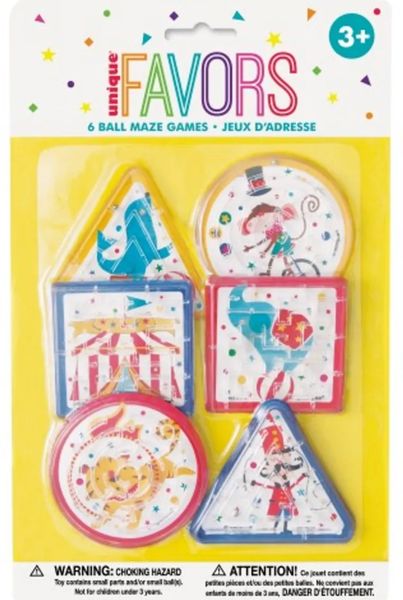 *Maze Games - Toy Party Favors, 6ct