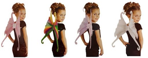 *Fairy Wings Costume Accessory, Girls - 15in - After Halloween Sale