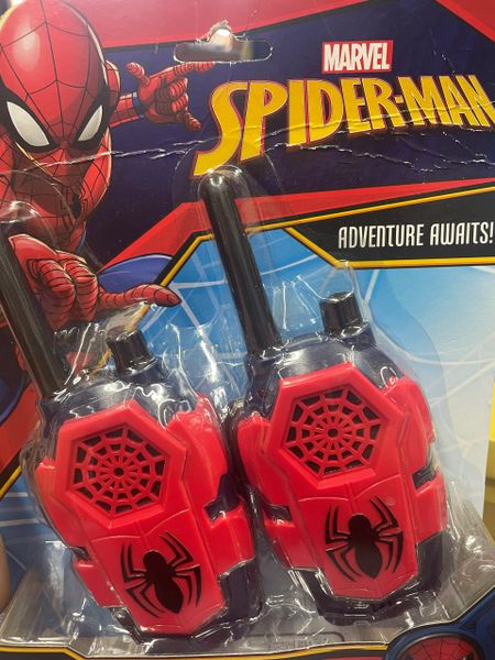 *Spider-Man FRS Long Range Walkie Talkies Adventure Awaits!