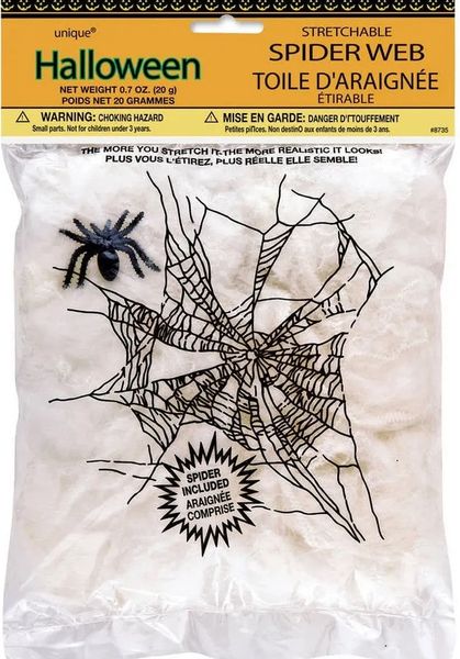 *Stretchable Spider Web Halloween Decorations