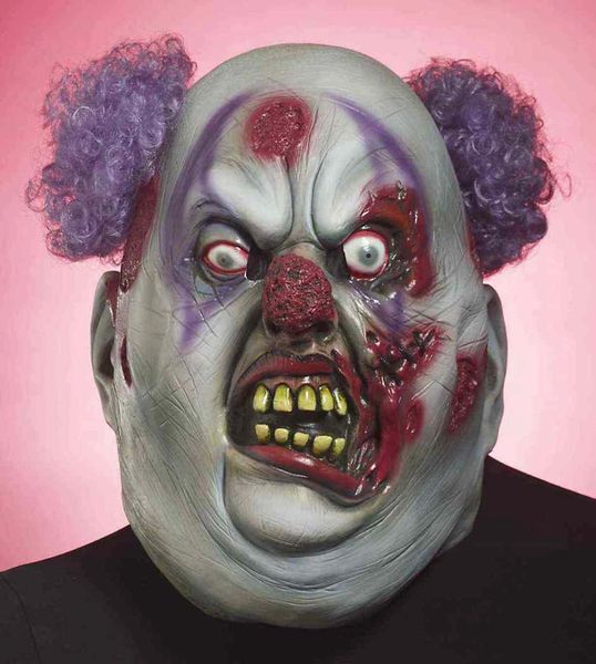 *Zombie Clown Mask - Halloween