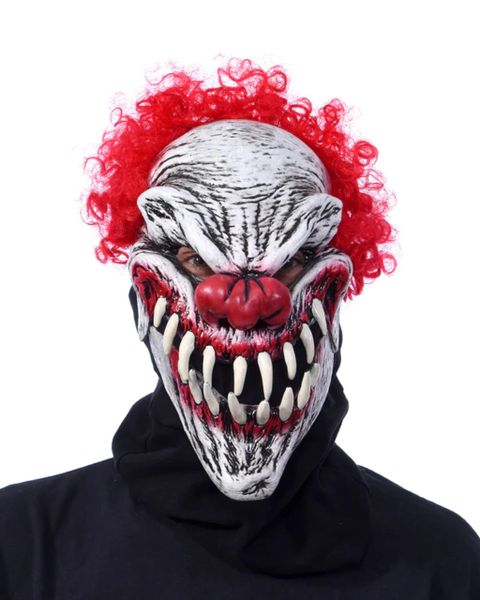 *Zagone Studios Last Laugh Clown Mask, Adult - Halloween