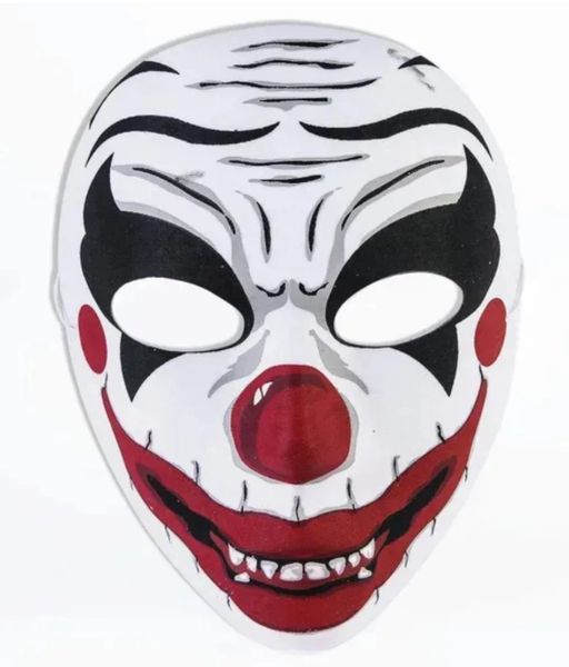 *Evil Clown Halloween Mask Costume Accessory - Halloween