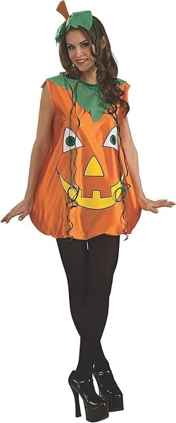 *Pumpkin Pie Romper Costume, Women's - Halloween