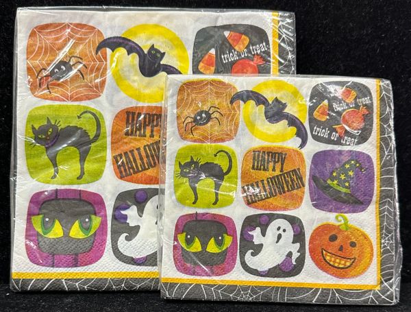 *Haunted Halloween Icons Party Napkins, 16ct