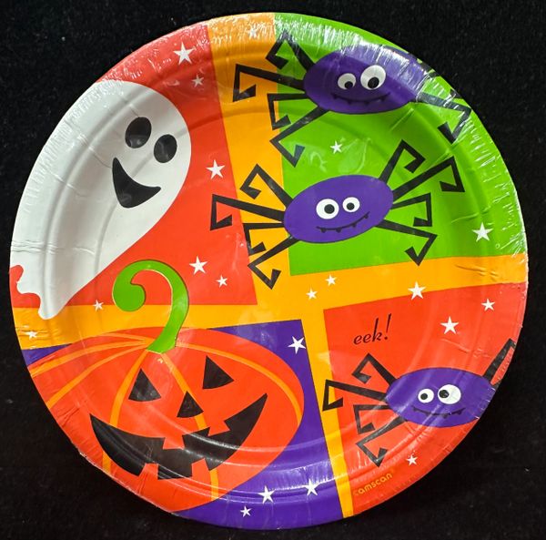 *Creepy Critters Halloween Cake Plates - 8ct, 7in