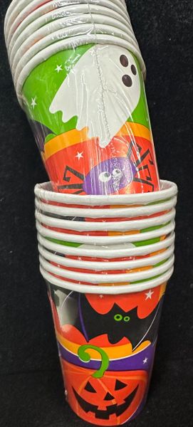 *Creepy Critters Halloween Party Cups, 8ct - 9oz