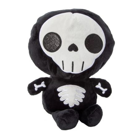 *Lil Skully Boy Skeleton Plush, 9in - Halloween Novelty Gifts