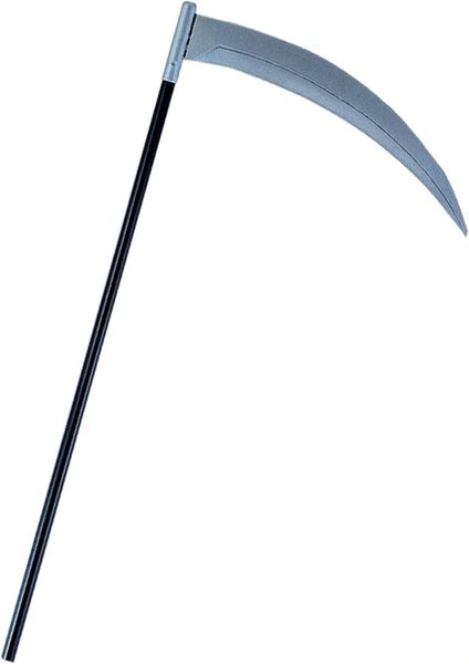 *Long Handle Sickle, Grim Reaper Costume Accessory - Halloween Weapons