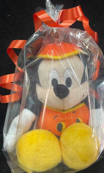 *Mickey Mouse Plush in Pumpkin Costume - Halloween Novelty Gifts