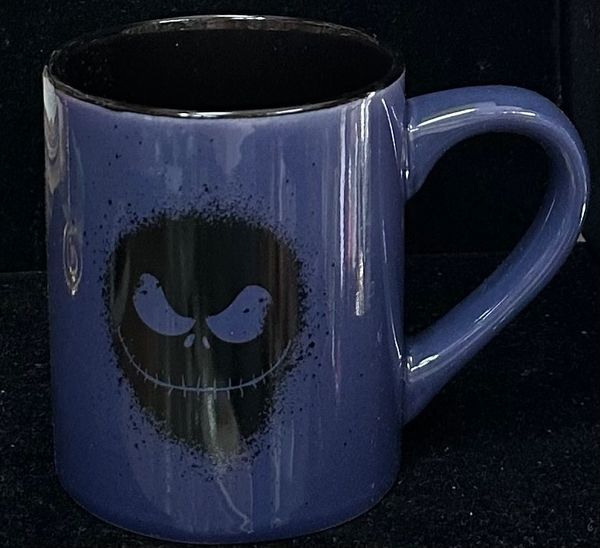 The Nightmare Before Christmas Jack Skellington Purple Coffee Mug, 14oz - After Halloween Sale Novelty Gifts