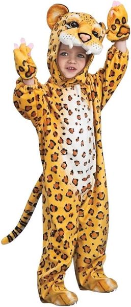 *Deluxe Silly Safari Leopard Costume, Toddler- Jungle Animals - Halloween