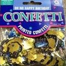 *Oh No! Happy Birthday Gold Table Confetti Sprinkle Decoration