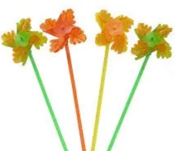 Fall Leaf Fun Pinwheels for Kids, 12in - 6pcs - Decoration - Festivals - Carnivals - Thanksgiving