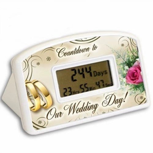 *Wedding Day Countdown Clock & Timer - Bridal Shower - Bride to be - Engagement Gifts