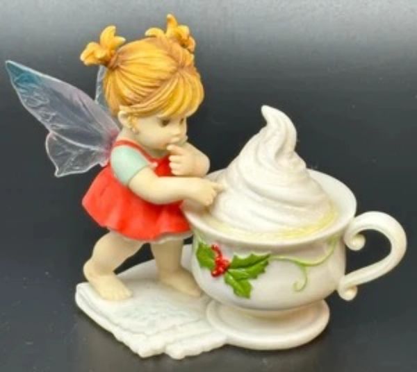 *My Little Kitchen Fairies: Eggnog Fairy Figurine, By Enesco - 2003