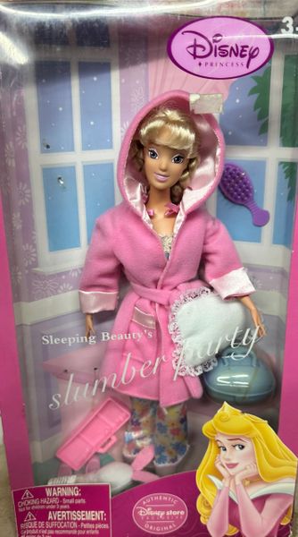 *Rare Disney Princess Sleeping Beauty's Slumber Party Doll Aurora - 2004