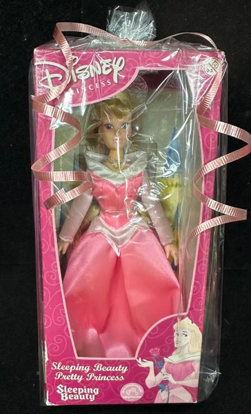 *Disney Princess Mini Sleeping Beauty Doll, Pink Dress, 8in