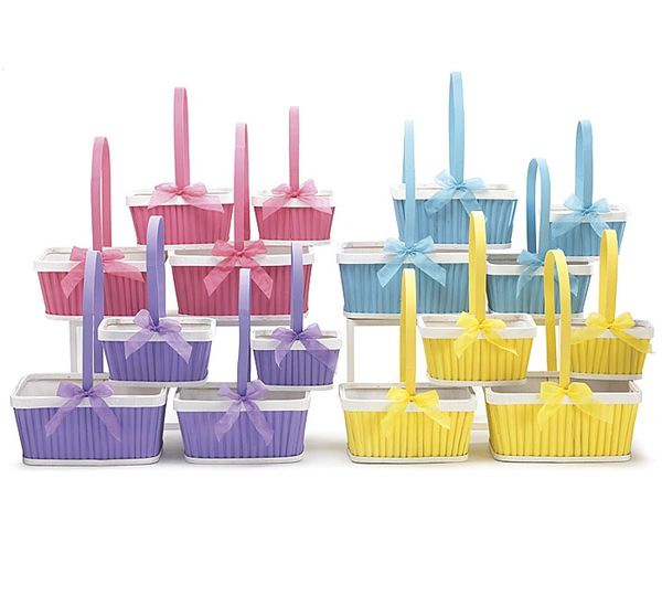 *Nested Wicker Baskets - Set of 4 - Spring Baskets - Easter - Purim