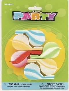 Whistle Toy Party Favors, 6ct
