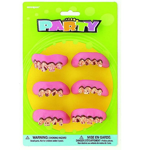 Ugly Teeth -Toy Party Favors, 6ct