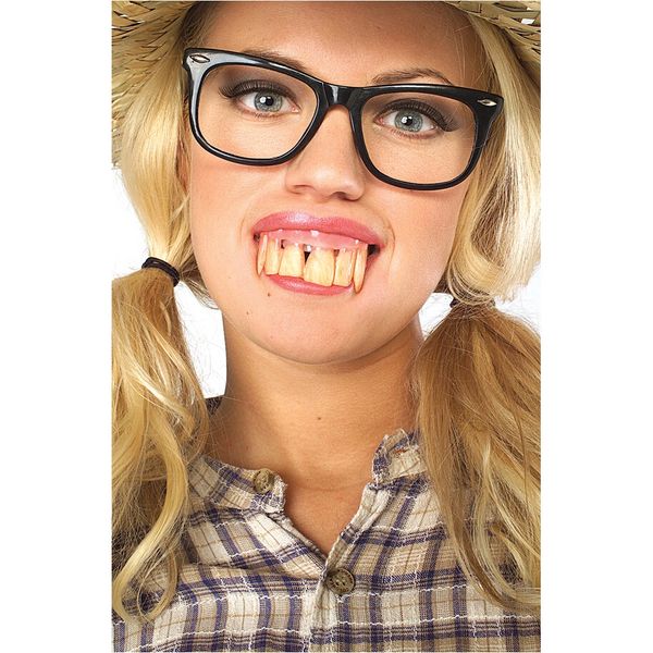 Ugly Teeth, Big Buck Teeth - Purim - After Halloween Sale - under $20