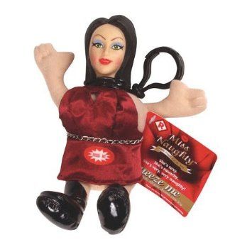 Miss Naughty Squeeze Me Keychain - Adult Novelties
