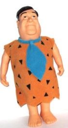 *Rare Vintage Fred Flintstone Played by John Goodman Doll,12in, 1993 - Dakin