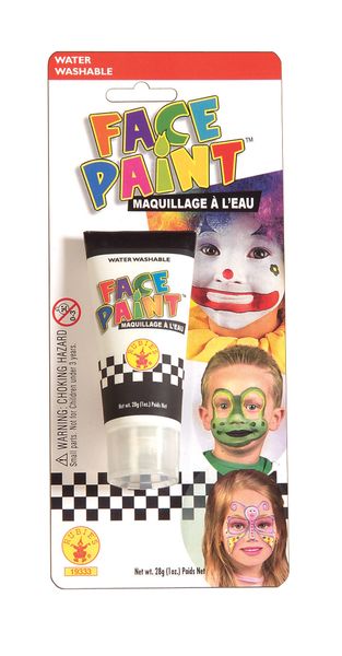 Black Face Paint Cream Makeup Tube