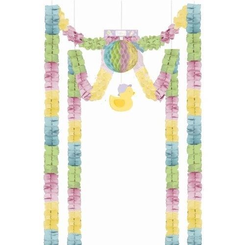 BOGO SALE - All In One Baby Shower Decoration Kit - Party Canopy