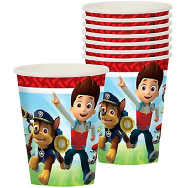 *Paw Patrol Birthday Party Cups, 9oz - 8ct