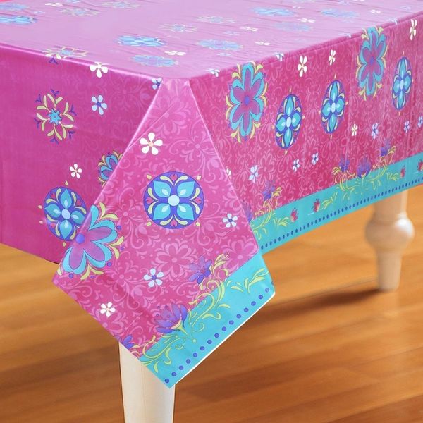 BOGO SALE - Disney Frozen Birthday Party Rectangle Plastic Table Cover - 54x96in