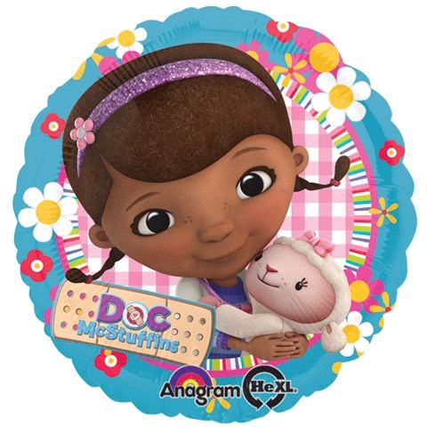 *Doc McStuffins Foil Balloon, 18in - Character