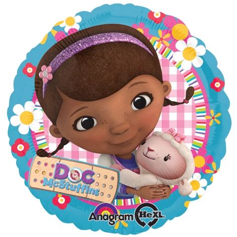 BOGO SALE - Doc McStuffins Foil Balloons, 18in - Licensed