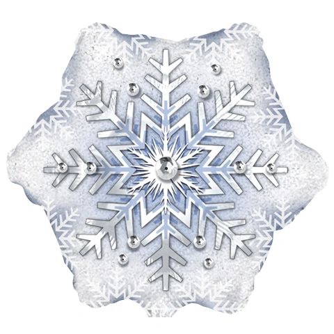 *Winter Snowflake Shape Balloon, 18in