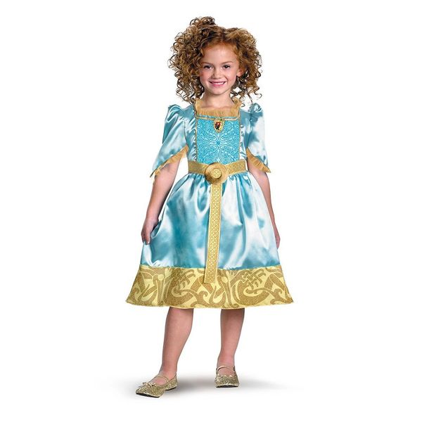 Disney Brave Merida Costume, Girls Fairy Tale - Halloween Sale - under $20