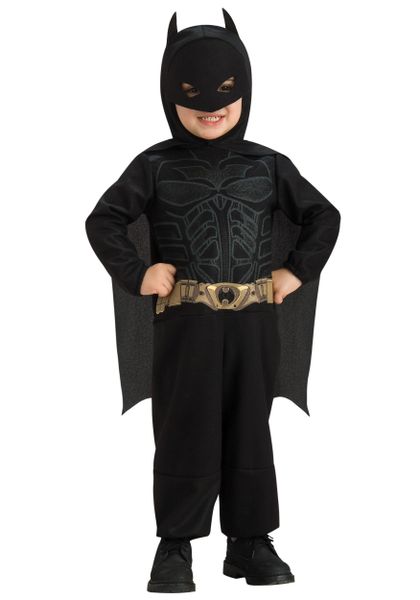 Infant Batman Dark Knight Costume, Up to 6 months - Licensed - Halloween Sale - under $20
